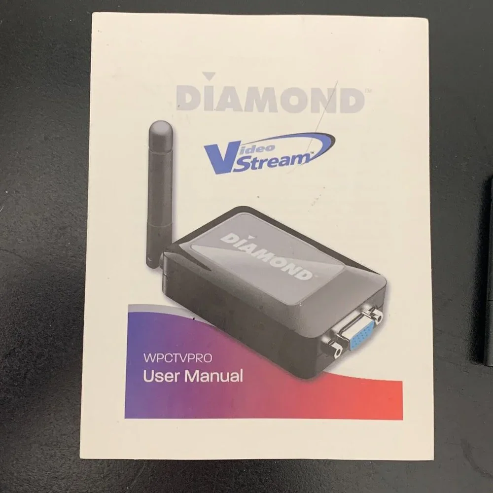 Diamond WPCTVPRO 1080P VideoStream HD video and audio from PC to TV Wirelessly